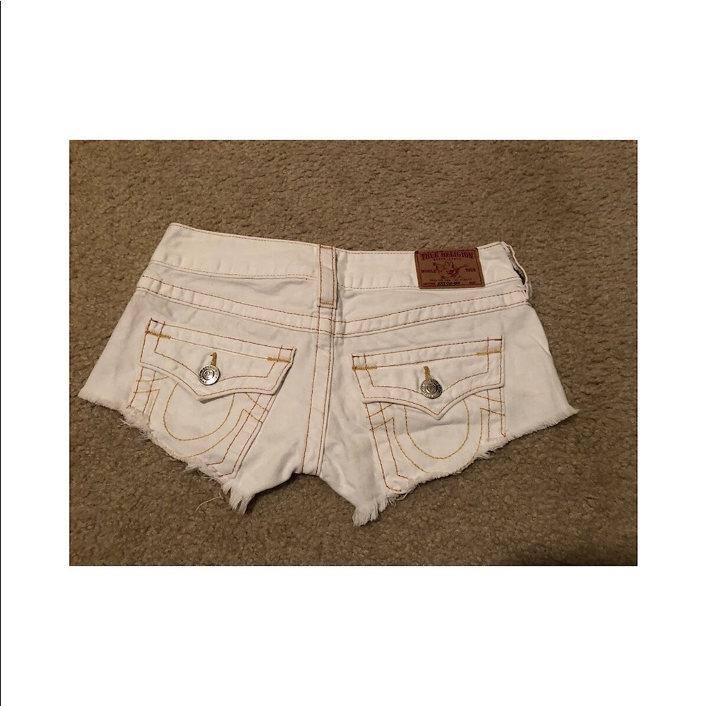 True religion joy cut off shorts 24